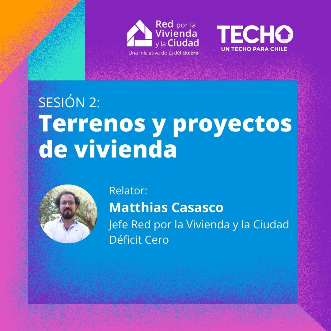 Sesión 2: Terrenos y proyectos de vivienda