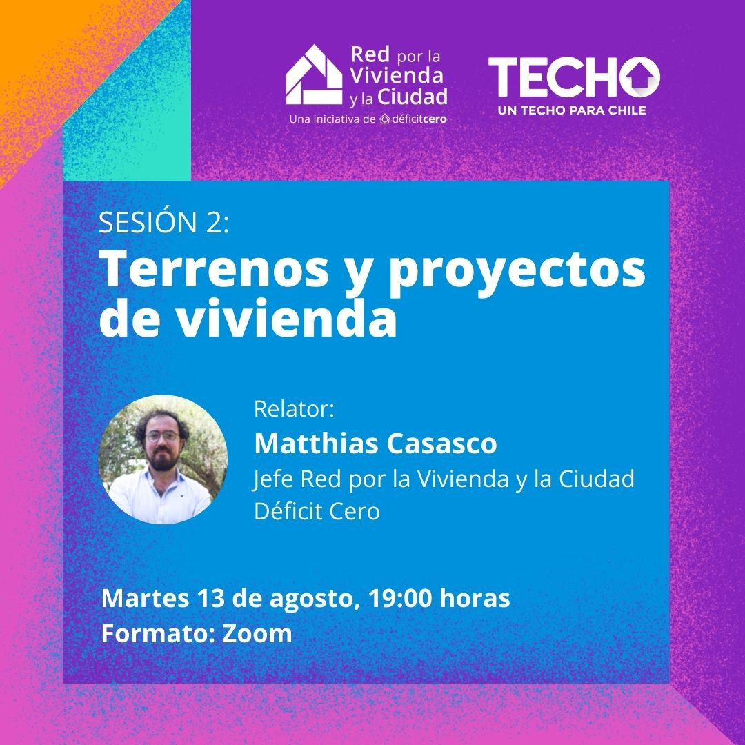 Sesión 2: Terrenos y proyectos de vivienda