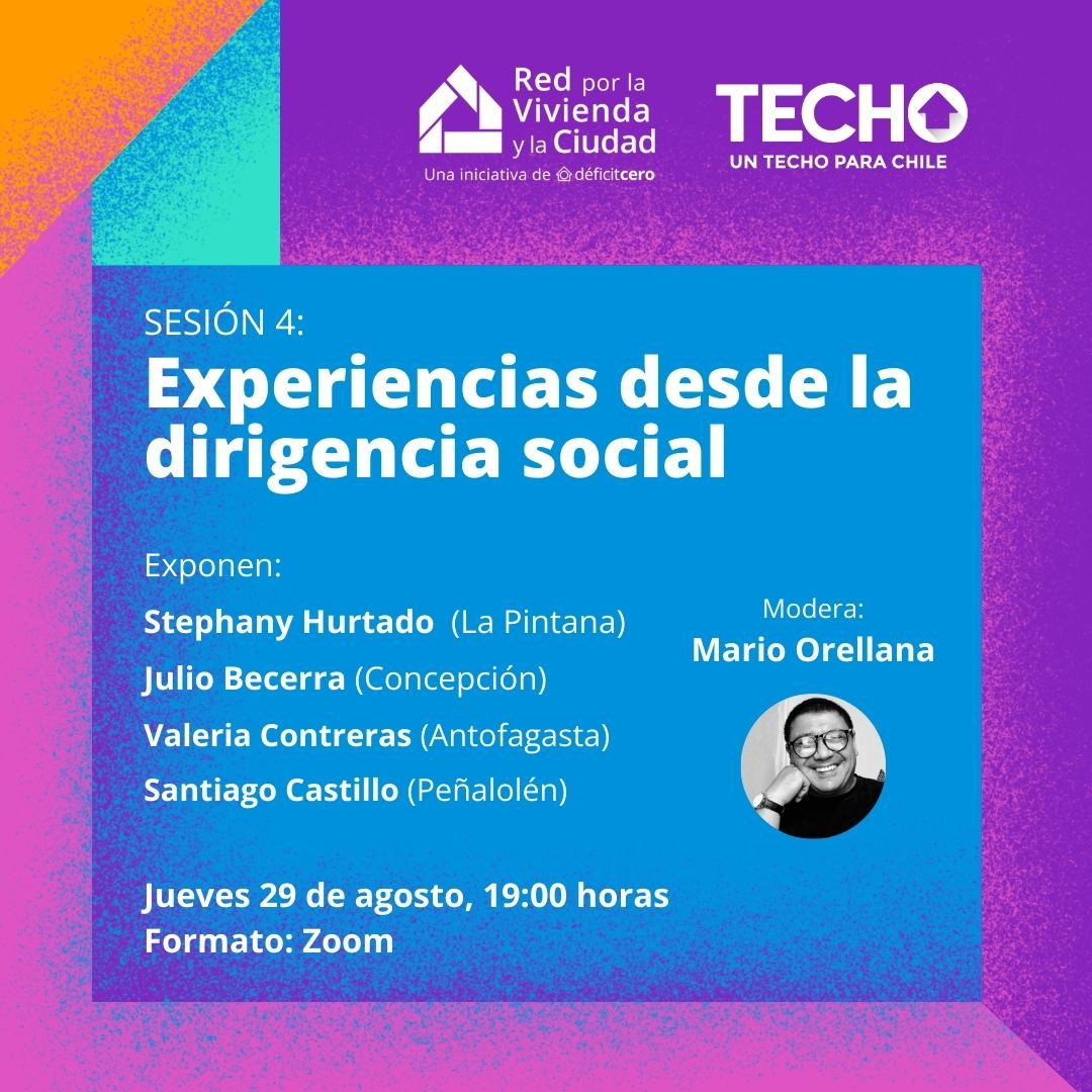 Sesión 4: Experiencias desde la dirigencia social