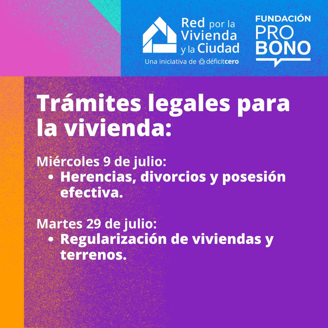 Trámites legales en vivienda