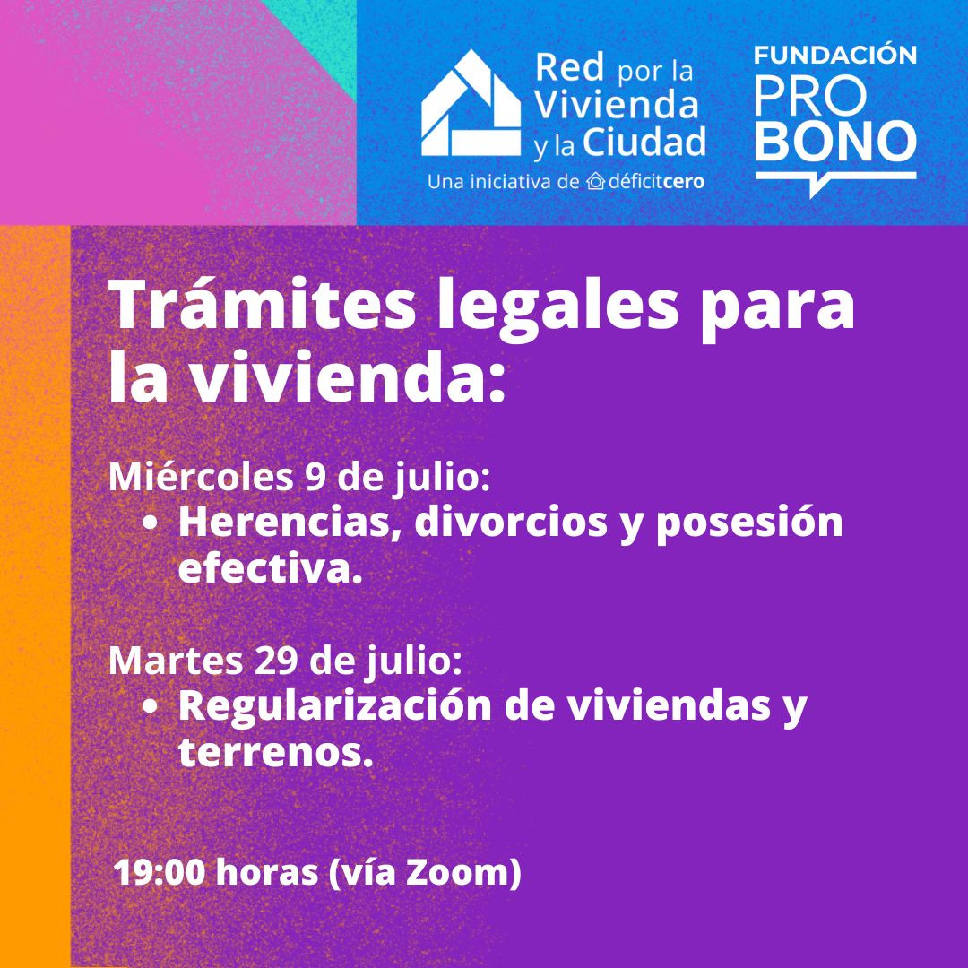 Trámites legales en vivienda