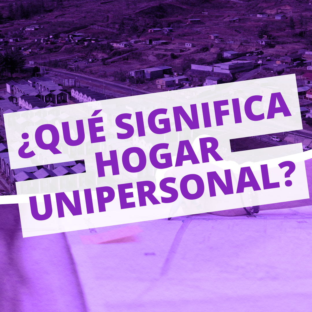 Diccionario de la Vivienda🏠 #15 I ¿QUÉ ES UN HOGAR UNIPERSONAL?  